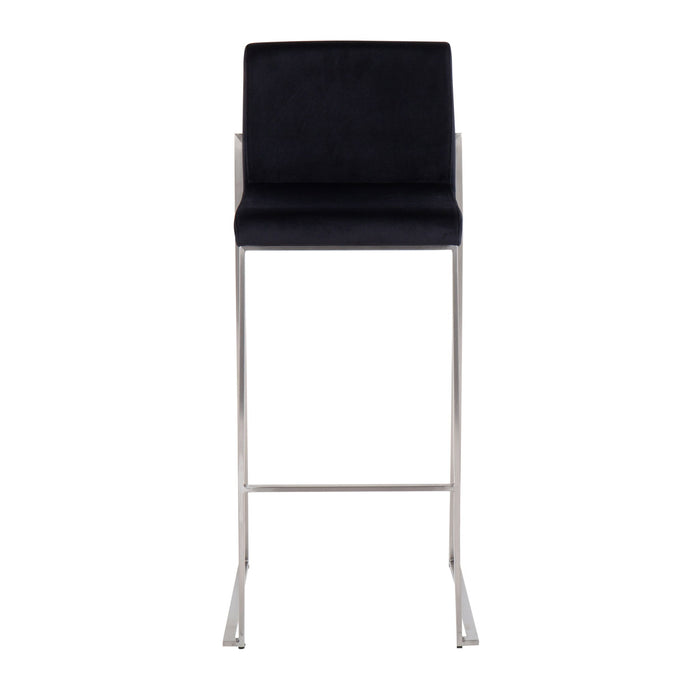 Fuji - Contemporary And Modern Elegance High Back Barstool Lumi Source