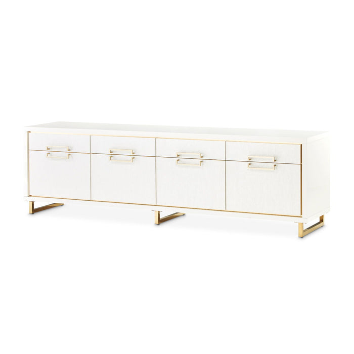 Palm Gate - Media Cabinet - Cloud White