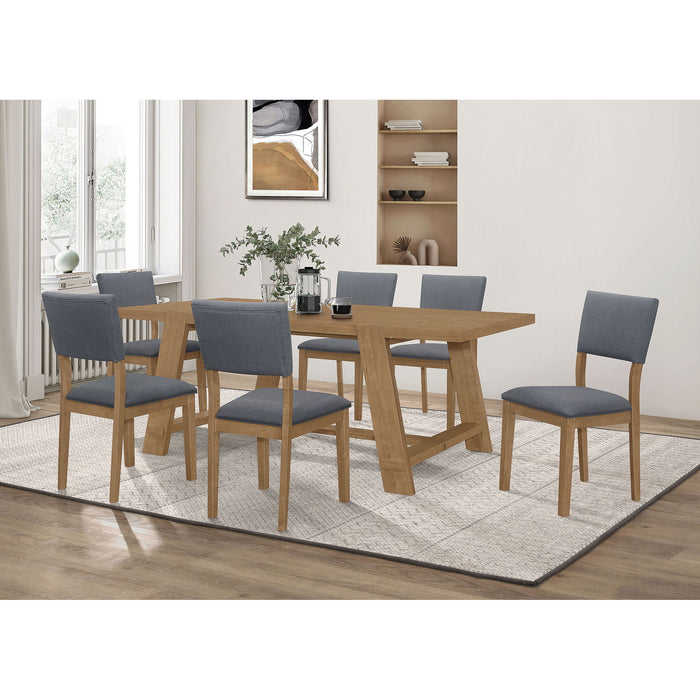 Modern Farmhouse Dining Set With Table And Chairs Furniture Max