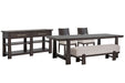 Tauren - Trestle Dining Table Set Magnussen Furniture