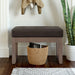 Milltown - Upholstered Ottoman Bench Simpli-Home