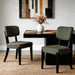Contemporary Armless Dining Chairs (Set of 2) Home Essentials