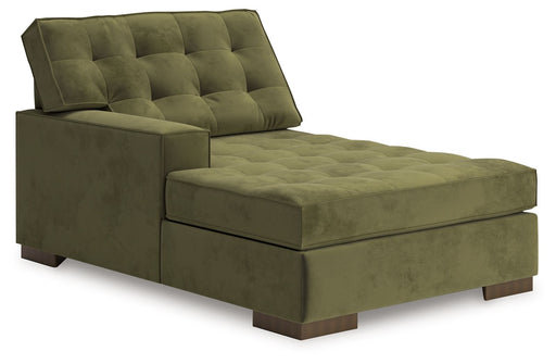 Caspian-Town - LAF Corner Chaise - Olive Signature Design by Ashley®