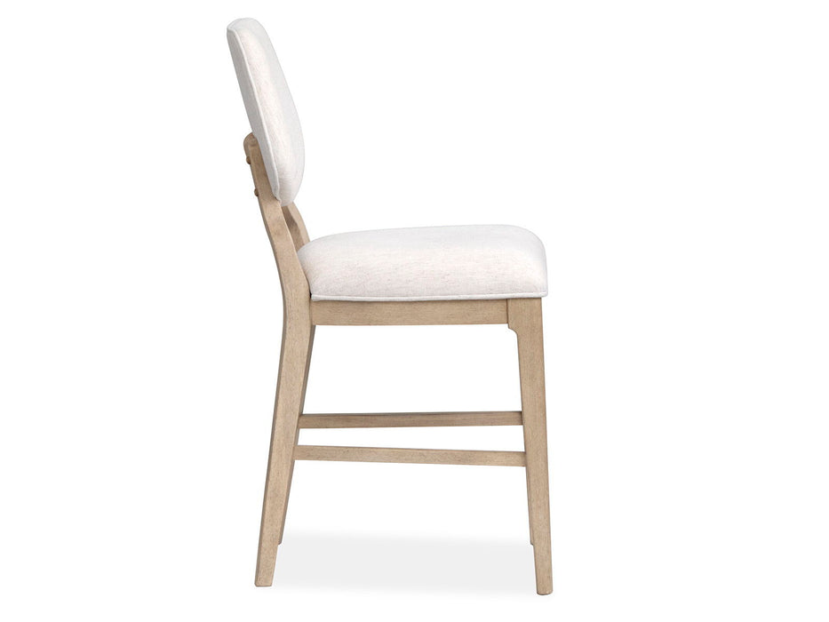 Sunset Cove - Counter Chair With Upholstered Seat and Back (Set of 2) - Sanibel Brown Magnussen Furniture