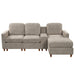 L - Sectional Sofa With Reversible Chaise Hearth and Haven