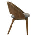 Delmon - Side Chair (Set of 2) - Dark Walnut / Gray ACME