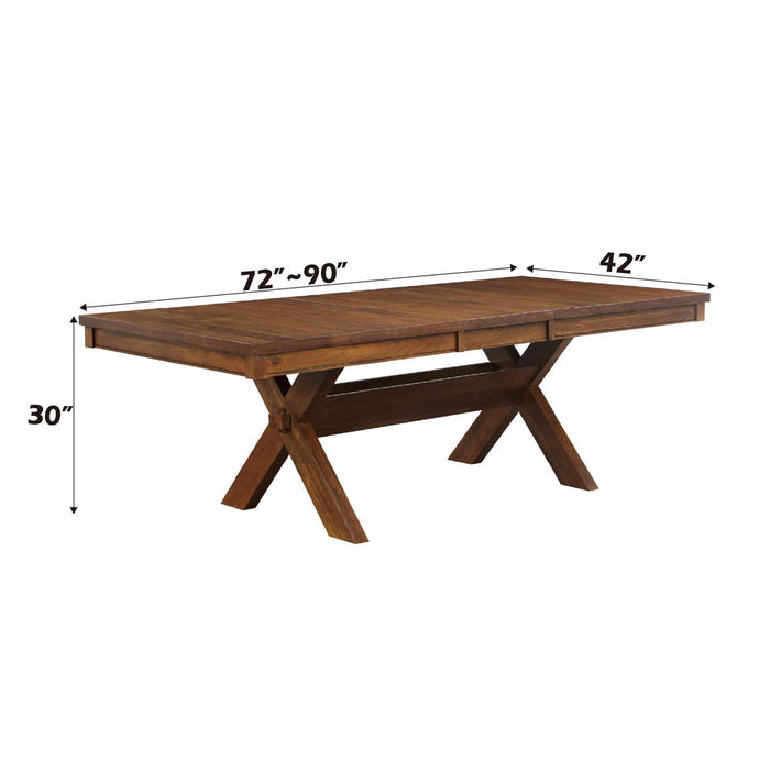 Apollo - Dining Table - Walnut ACME