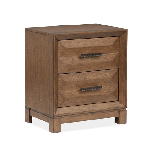 Callisto - Drawer Nightstand - Bourbon Brown Magnussen Furniture