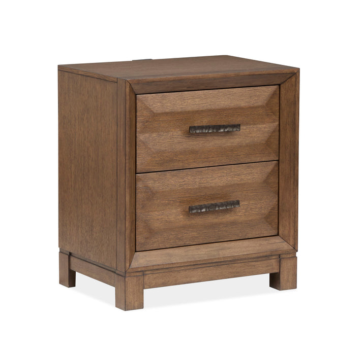Callisto - Drawer Nightstand - Bourbon Brown Magnussen Furniture