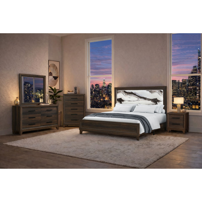 Harry - Bed With LED Global Furniture USA