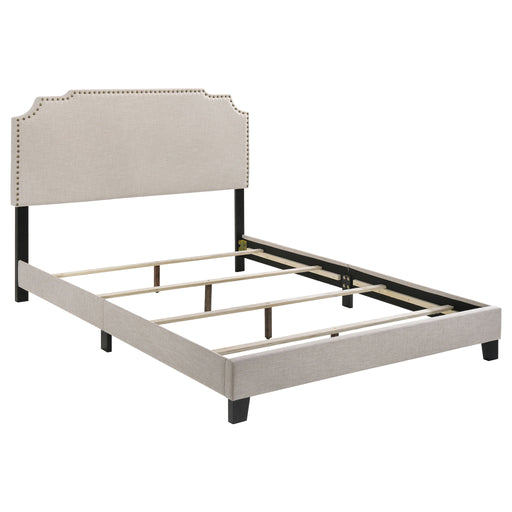 Copper - Eastern King Panel Bed - Beige Furniture Max