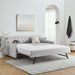 Size Upholstered Daybed With Trundle And USB Charging Armrest Home Essentials