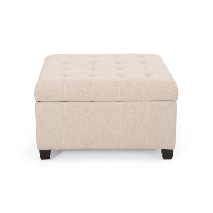 Isabella - Contemporary Ottoman With Storage