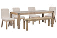 Ainsley - Extendable Rectangular Dining Table Set Magnussen Furniture