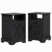 Farmhouse Nightstand, Charging Station & Storage Home Essentials