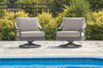 Ocean Beach - Swivel Lounge With Cushion - Gray Signature Design by Ashley®