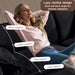 Modern Oversized Deep Seat Sectional Sofa With Pillows Home Essentials