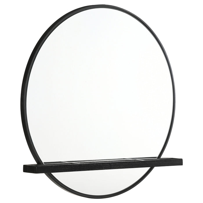 Benson - Round Dresser Mirror Furniture Max