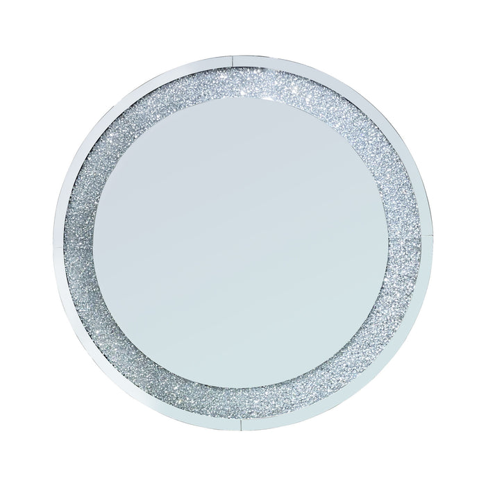 Round Wall Mirror - Silver Daily Nest