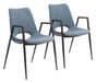 Desi - Dining Chair With Black Legs (Set of 2) Zuo Modern