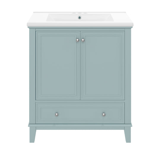 Modern Bathroom Vanity With Sink Combo, Doors And Drawer Hearth and Haven