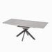 Modern Extendable Dining Table Set With Soft Padded Armless Chairs Home Essentials