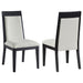 Ennis - Dining Side Chair (Set of 2) - Black Furniture Max