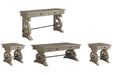 Tinley Park - Rectangular Cocktail Table Set Magnussen Furniture