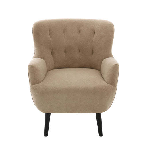 Armchair With Round Arm - Brown Noble House
