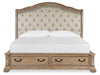 Marisol - Upholstered Sleigh Storage Bed Magnussen Furniture