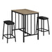 3 Pieces Dining Set, Counter Height, Rectangular, Small, Contemporary & Modern 8th Street