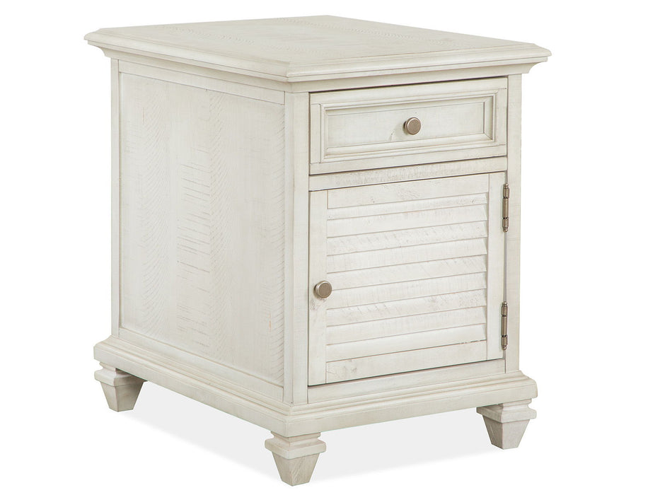 Newport - Chairside End Table - Alabaster Magnussen Furniture