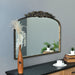 Handmade Arched Mirror, Ornate Baroque For Entryway - Antique Bronze Daily Nest