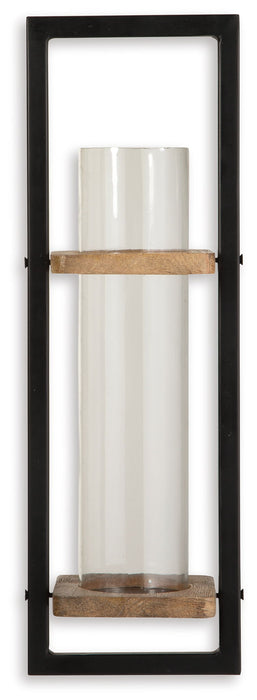 Colburn - Wall Sconce - Natural / Black Signature Design by Ashley®