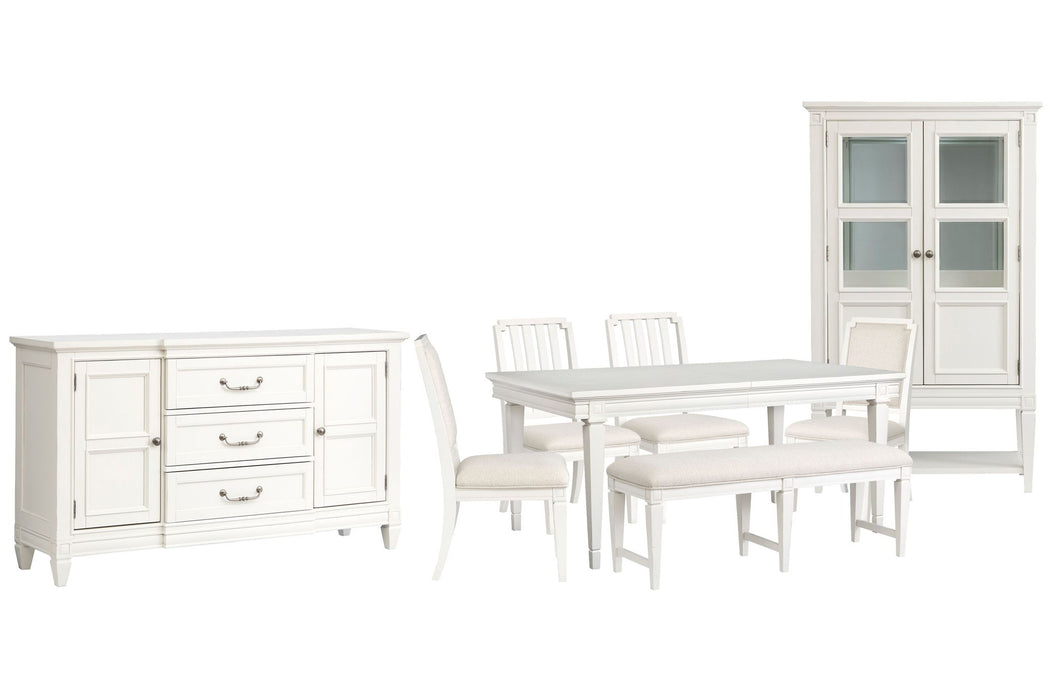 Willowbrook - Extendable Rectangular Dining Table Set Magnussen Furniture