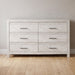 6 Drawer Dresser - Natural / Rustic Matrix Furniture Group