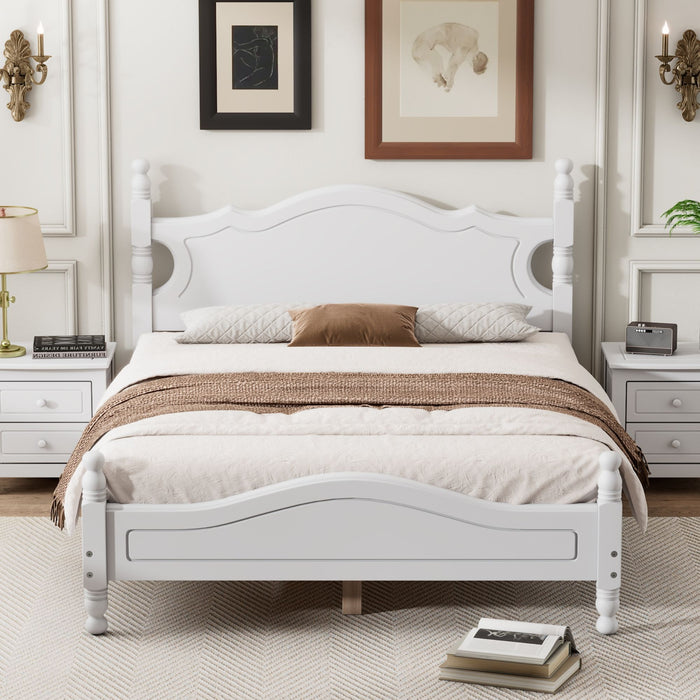 Platform Bed Frame With Slat Support Hearth and Haven