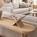 Otto - X Shaped Display Shelf Jennifer Taylor Home