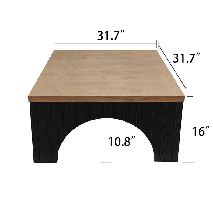 Arch Fluted Table Home Essentials