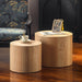 Modern Round Nesting Coffee Table (Set of 2) Home Essentials