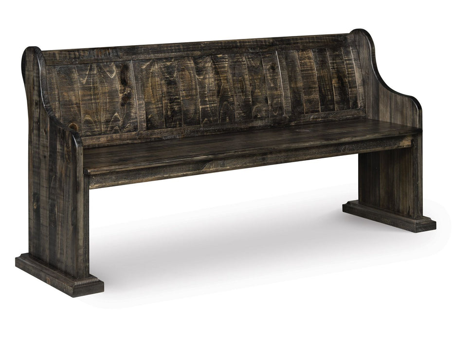 Bellamy - Bench With Back - Peppercorn Magnussen Furniture