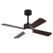 42" Ceiling Fan With Light And Memory Function, DC Reversible Motor, 4 Blades Daily Nest