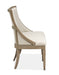 Lancaster - Bench With Upholstered Seat & Back - Dovetail Gray Magnussen Furniture