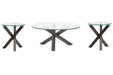 Jax - Round Cocktail Table Set Magnussen Furniture