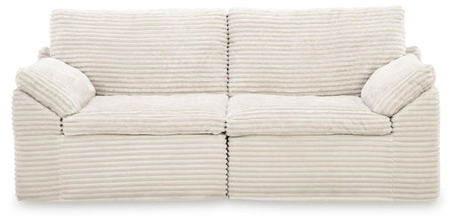 Fannin - LAF / RAF Corner Chair (Set of 2) - Ivory Signature Design by Ashley®
