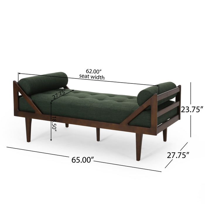 Chaise Lounge - Blackish Green