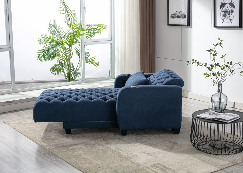 Coolmore Leisure Sofa / Barry Sofa - Navy