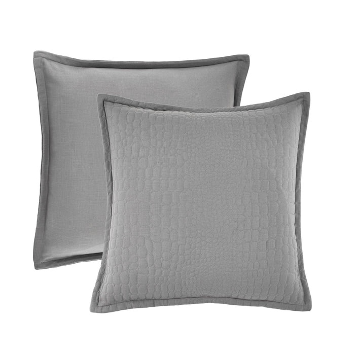 Trent - 26" Square Euro Sham - Gray