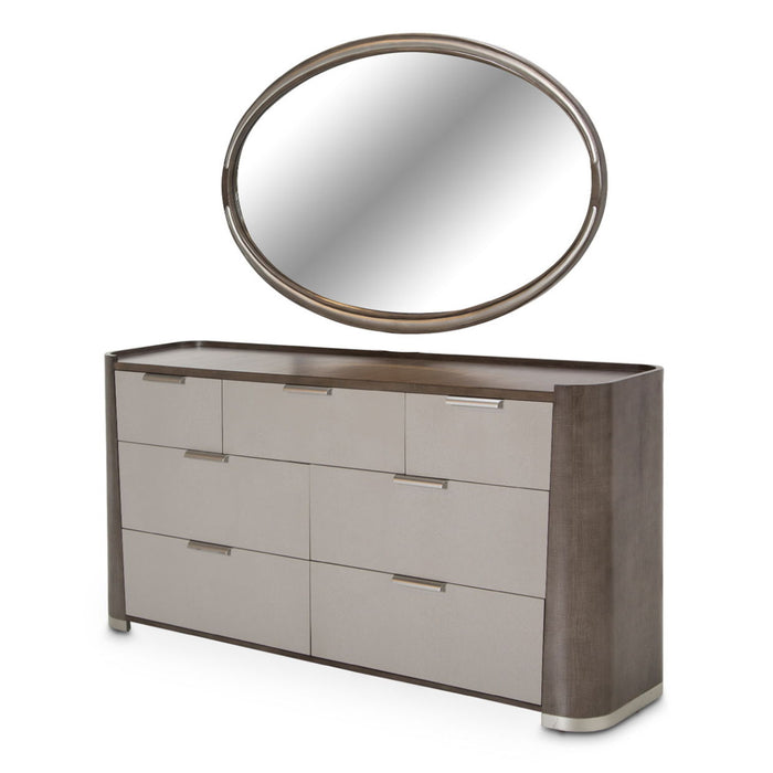 Roxbury Park - Dresser with Mirror - Slate