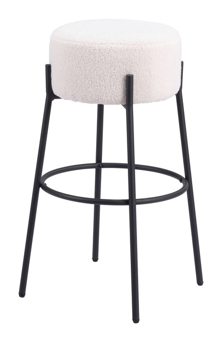 Blanche - Barstool (Set of 2) - Ivory